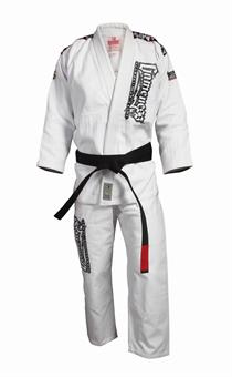 Gameness Platinum Weave White BJJ Gi